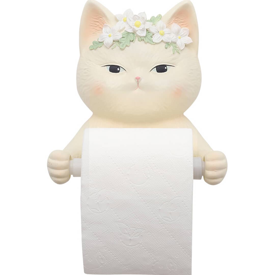 Funny Cat Tissue Holder Feajoy