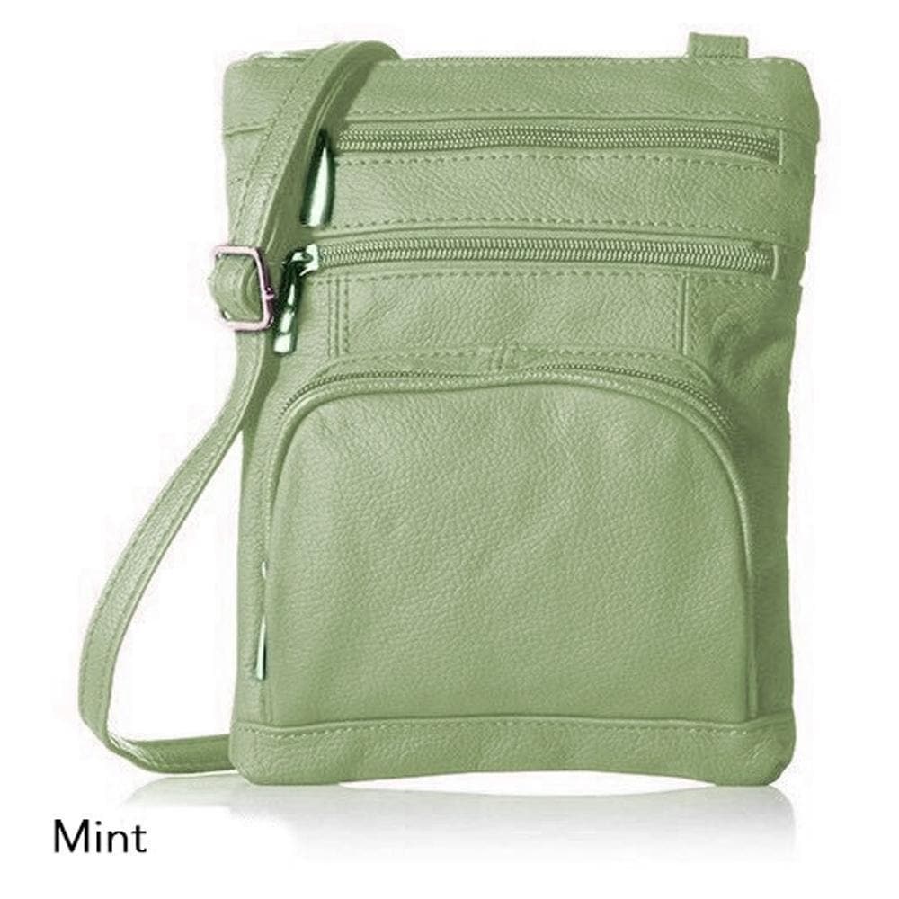 Super Soft Leather Crossbody Bag Zimomo