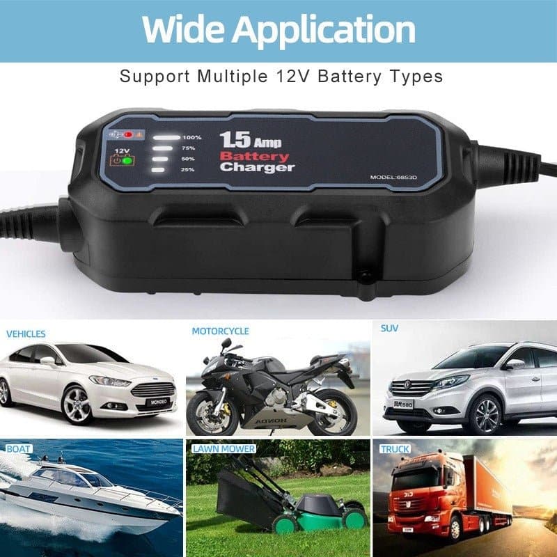 12V Car Battery Charger dylinoshop