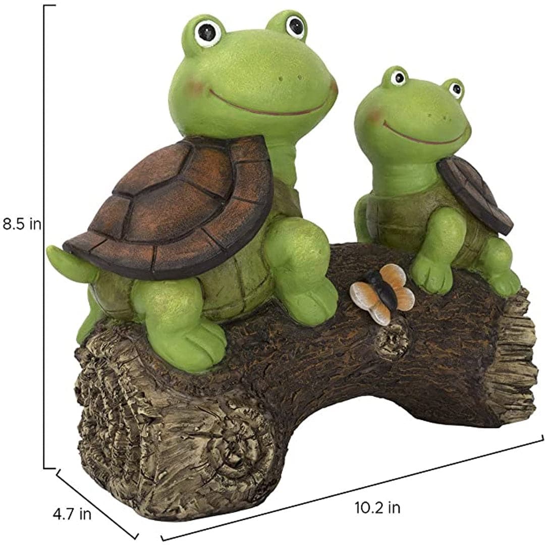 Garden Statue Turtles Figurine Feajoy