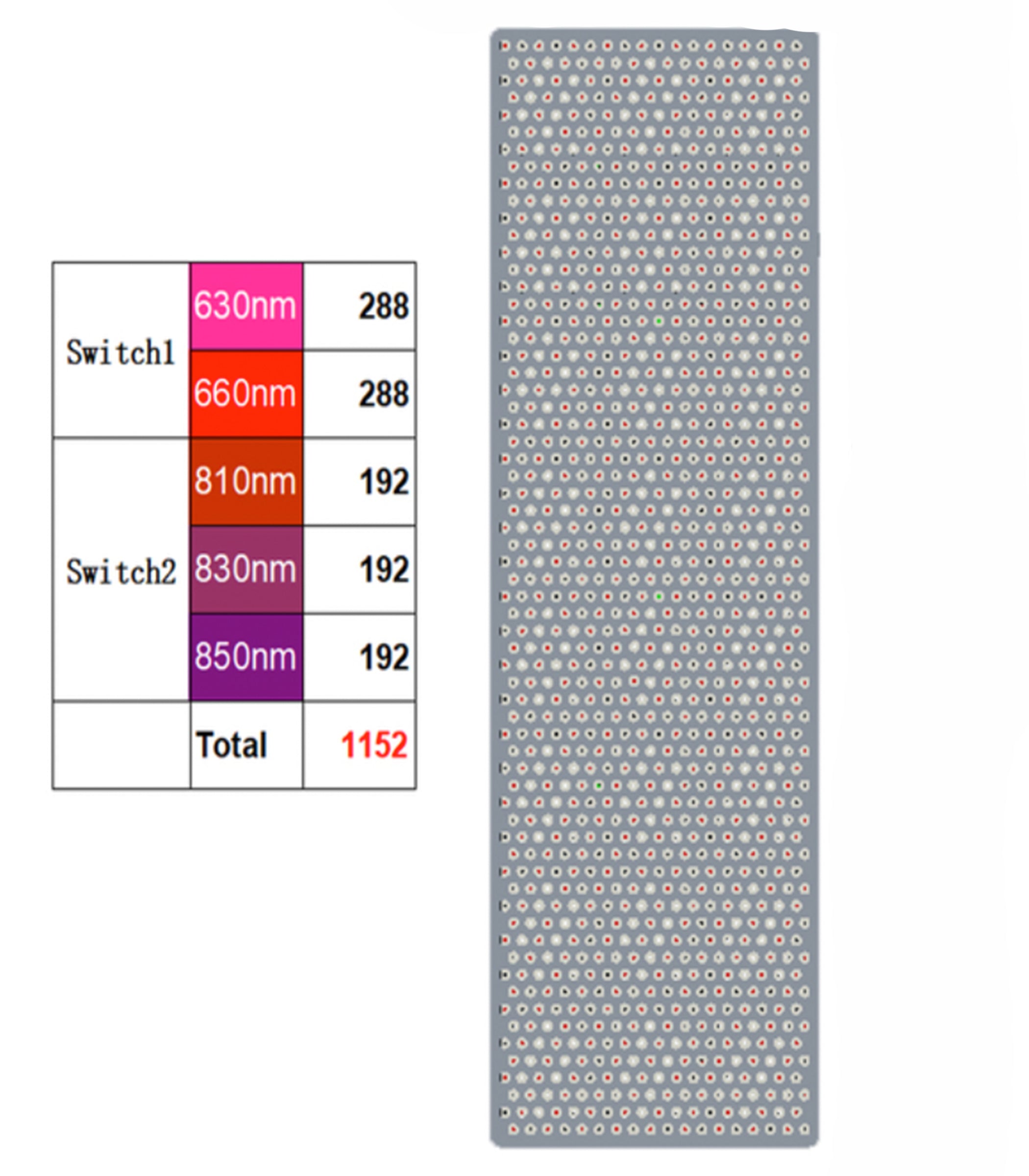 Theia Full Body Red Light Therapy Device 630nm 660nm 810nm 830nm 850nm dylinoshop