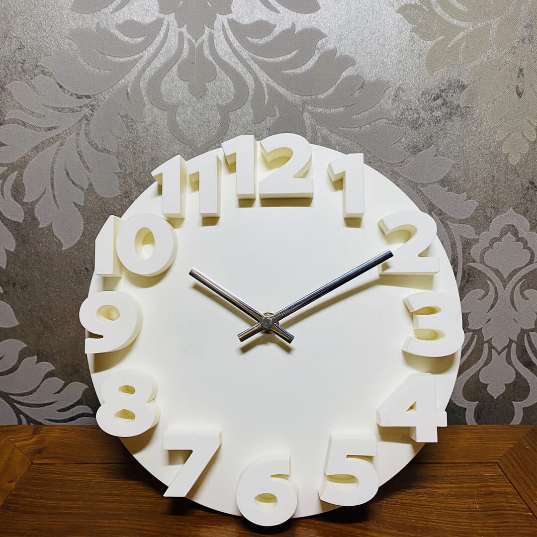 3D Stereo Digital Quiet Wall Clock dylinoshop