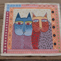 Cat Print Cloth dylinoshop