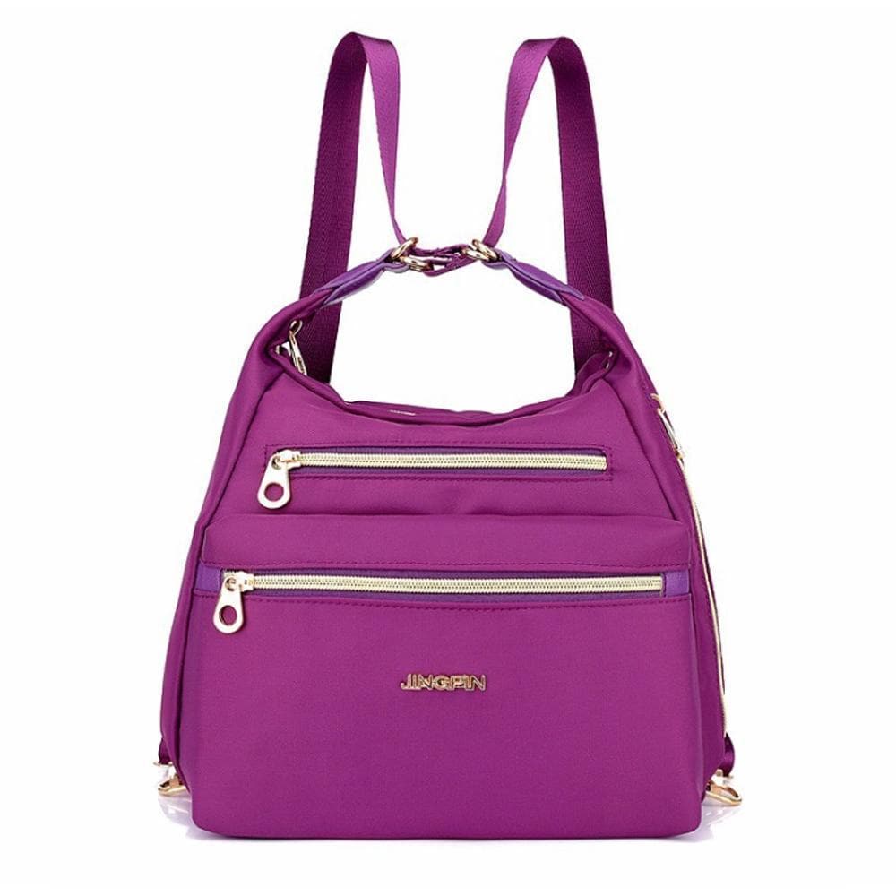 Bag with Double Zippers, Handbag and Shoulder Bag Zimomo