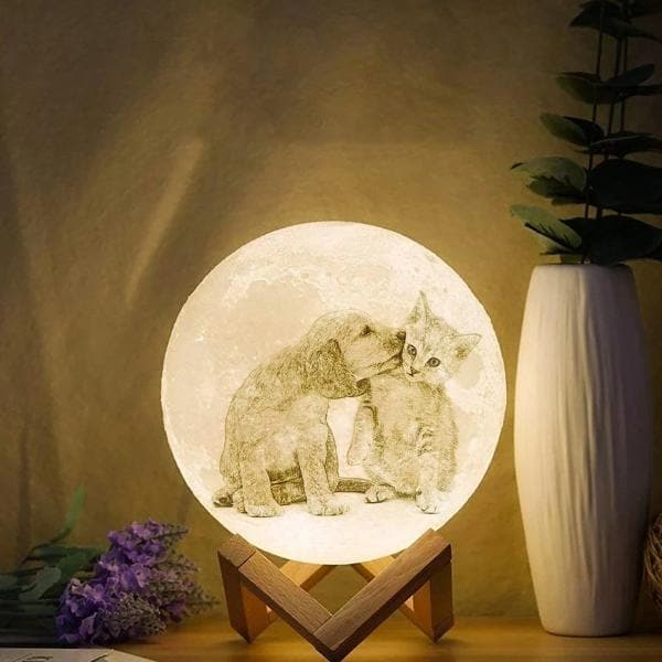 Customized Moon Lamp dylinoshop