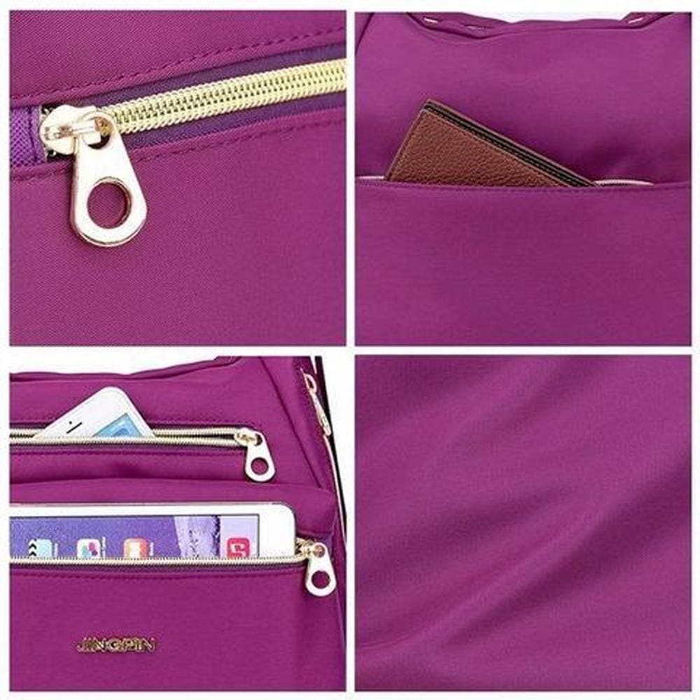 Bag with Double Zippers, Handbag and Shoulder Bag Zimomo