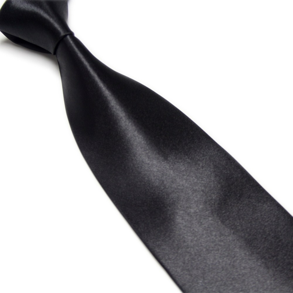 Men'S Imitation Silk Solid Color Wide Tie Knot Wedding Banquet Bright dylinoshop