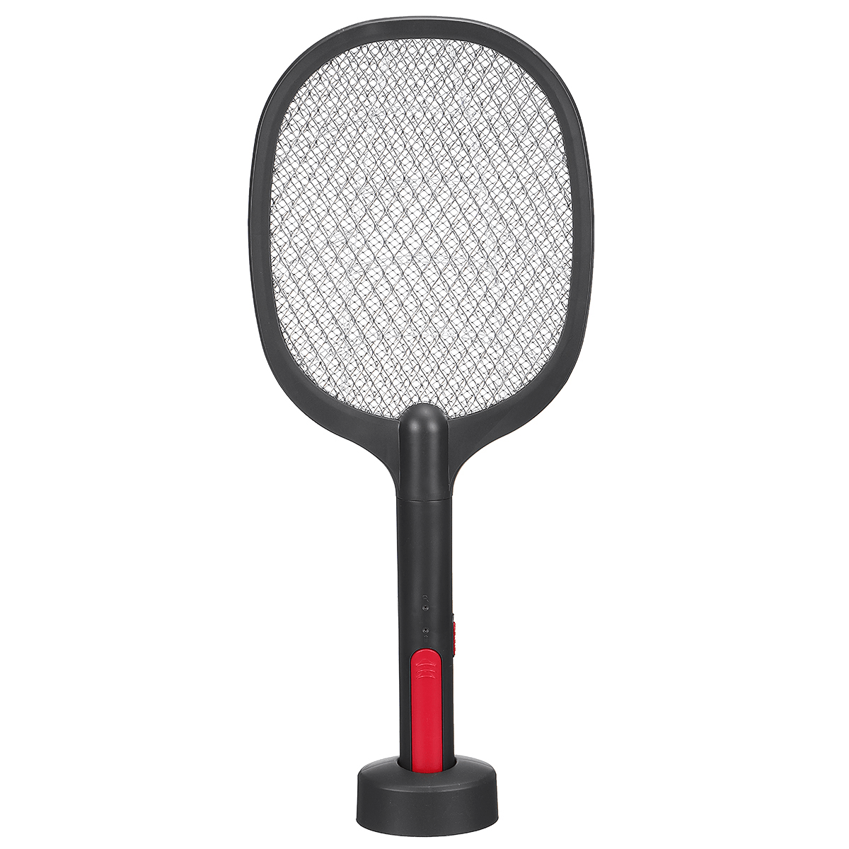 1200Mah 5V 2W Electronic Mosquito Swatter 368NM UV Light Fly Swatter with Light USB Charging Three-Layer Grid Fly Swatter dylinoshop