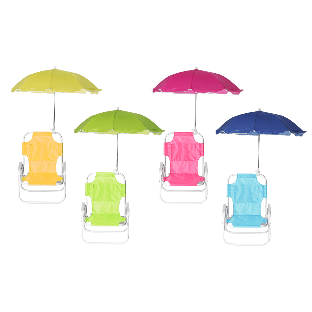 Outdoor Child Beach Chair Folding Chair with Umbrella and behind Pocket MRSLM