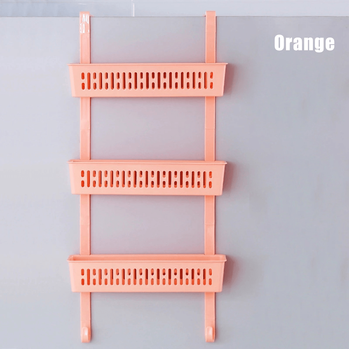 Wall Mounted Side Refrigerator Rack 3 Layer Shelf Kitchen Storage Rack MRSLM