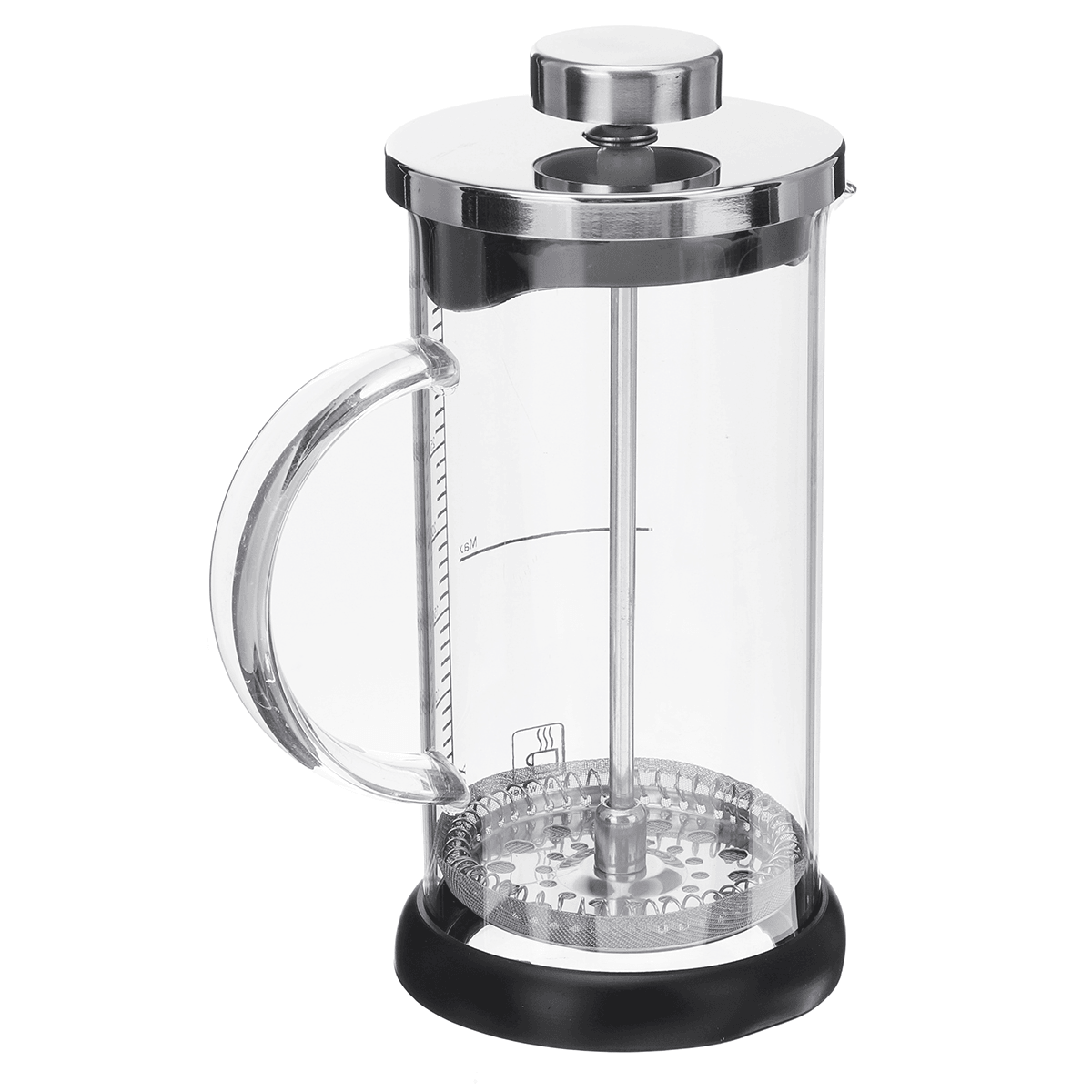 350Ml Double Wall French Coffee Plunger Tea Maker Percolator Filter Press Coffee Kettle Pot Glass Teapot MRSLM