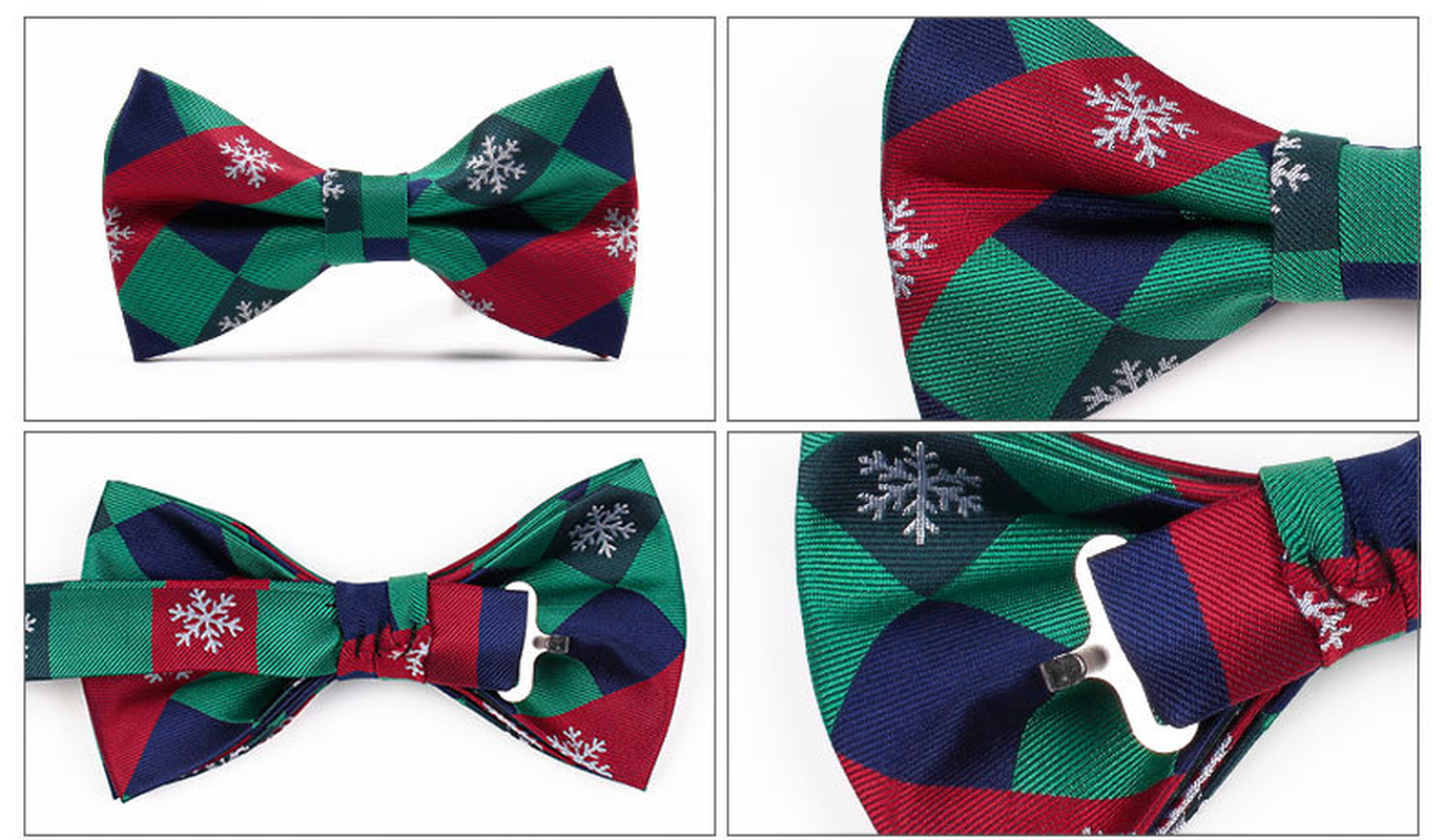 Fashion Casual Men'S Polyester Jacquard Bow Tie dylinoshop