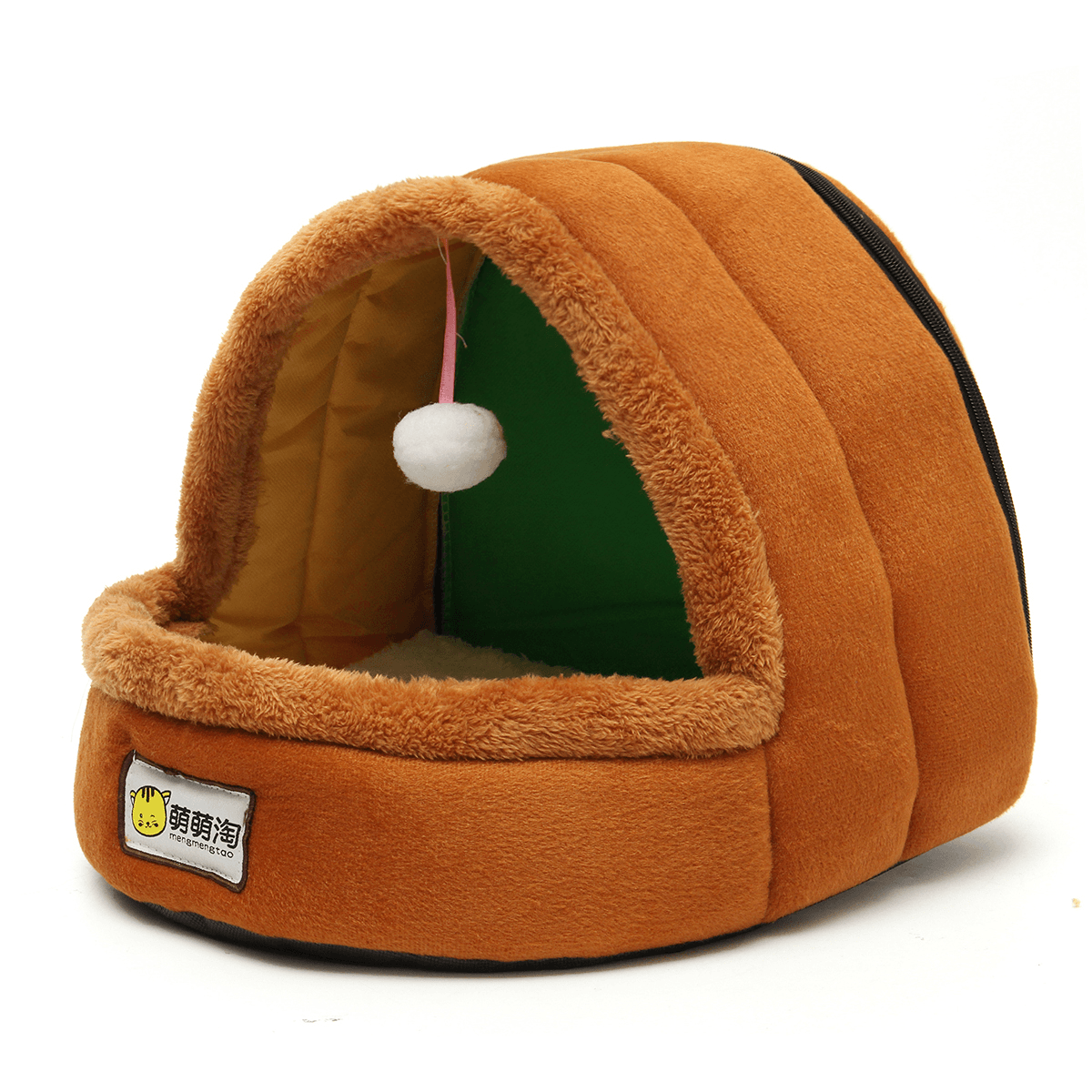 Foldable Kennel Dog Bed for Dogs Cats Animals Pet House Tent All Seasons Washable Cushion MRSLM