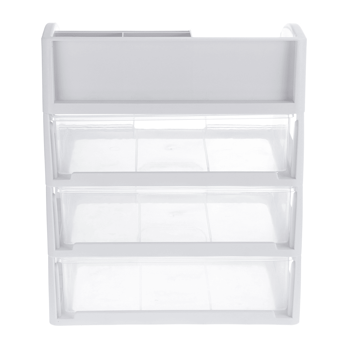 1/2/3 Layers Clear Desktop Comestics Makeup Storage Drawer Organizer Box Container dylinoshop