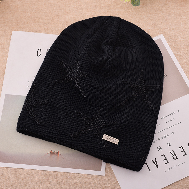 Men'S Fashion Knitted Outdoor Warm Woolen Cap dylinoshop