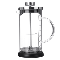 350Ml Double Wall French Coffee Plunger Tea Maker Percolator Filter Press Coffee Kettle Pot Glass Teapot MRSLM