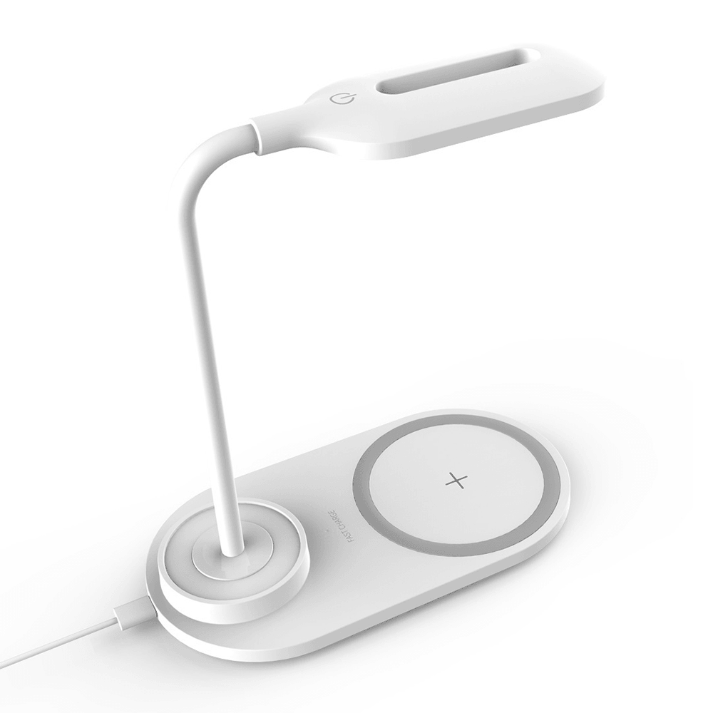 Quick Wireless Charging LED Table Desk Lamp Portable Eye Protect 360 Degree Flexible Touch Control Night Light MRSLM