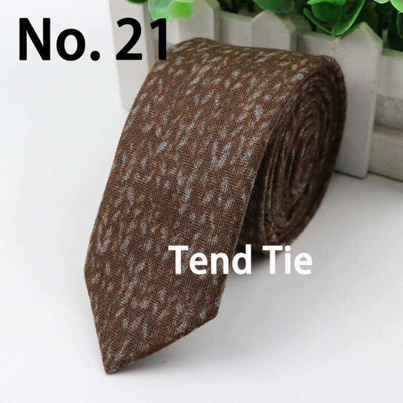 Men'S Tie New Ultra-Narrow Wool Elegant Atmosphere dylinoshop