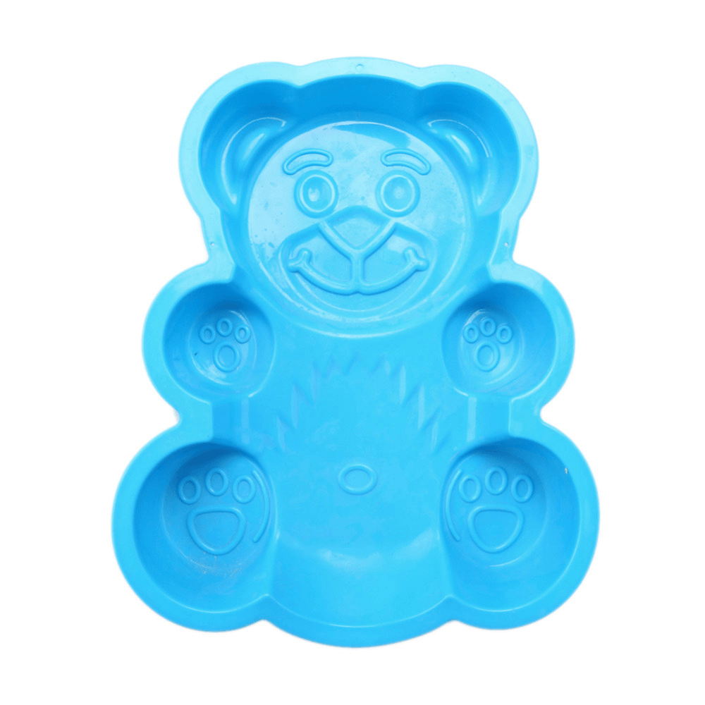 Honana Dly Cartoon Bear Shape 3D Silicone Cake Mold Baking Tools Bakeware Maker Mold Tray Baking MRSLM