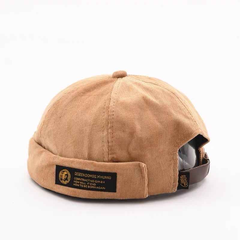 Solid Color Landlord Hat Male Street Wild Korean Hip-Hop Hat Outdoor dylinoshop