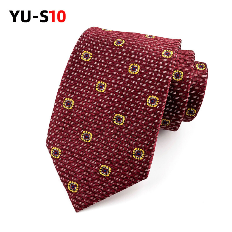 New Retro Style Gentleman Men'S Flower Suit Tie dylinoshop