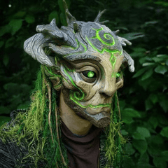 Forest Elf Latex Mask Makeup Ball Halloween Mask MRSLM