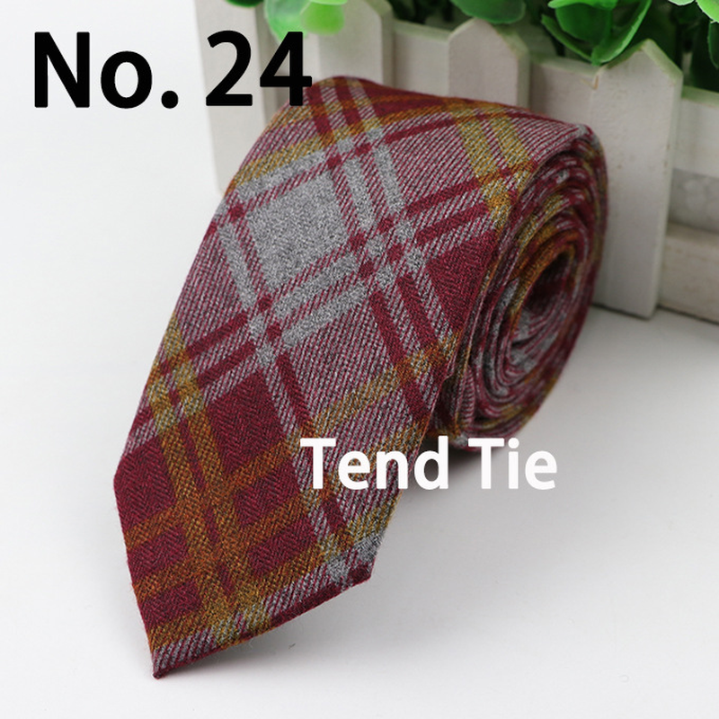 Men'S Tie New Ultra-Narrow Wool Elegant Atmosphere dylinoshop