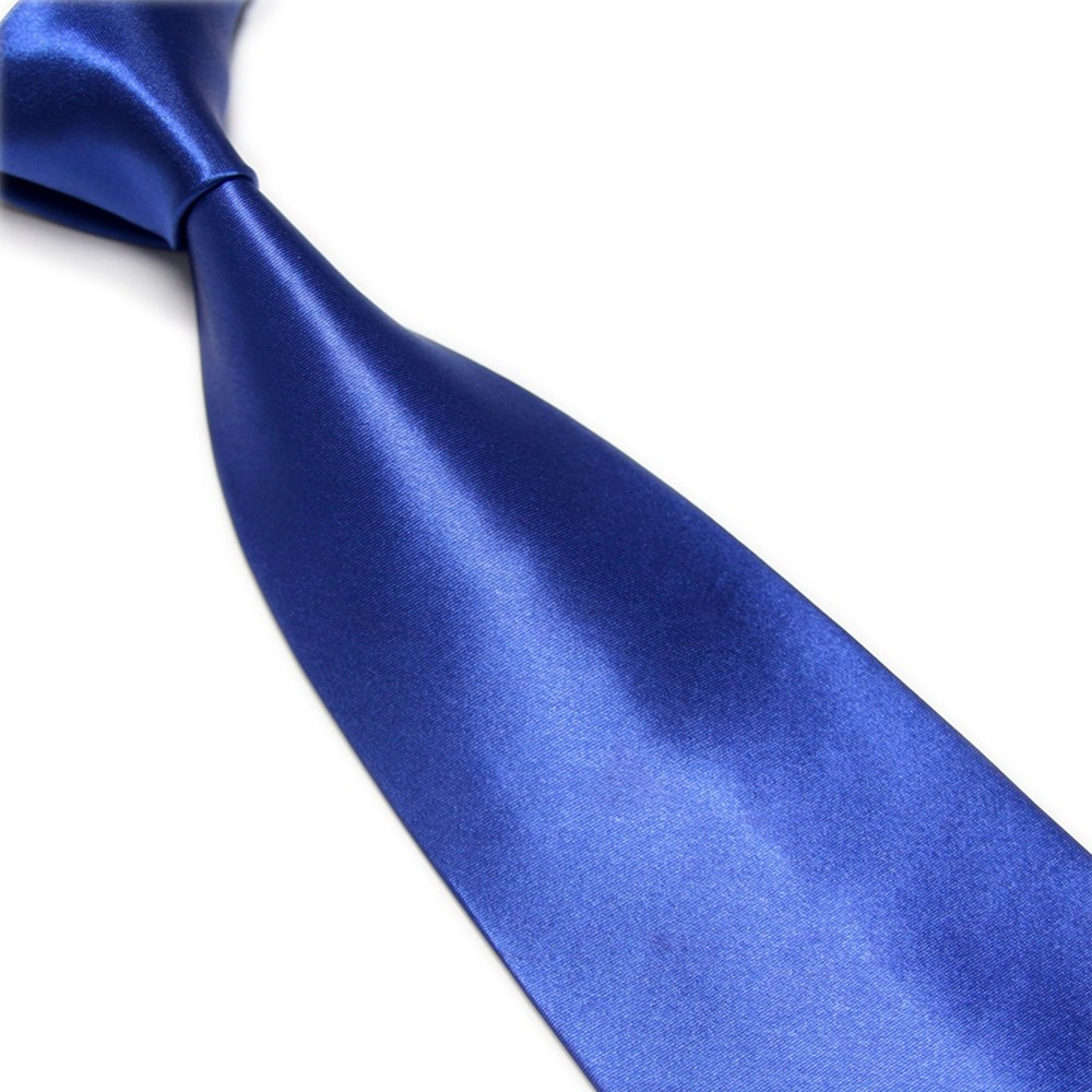 Men'S Imitation Silk Solid Color Wide Tie Knot Wedding Banquet Bright dylinoshop