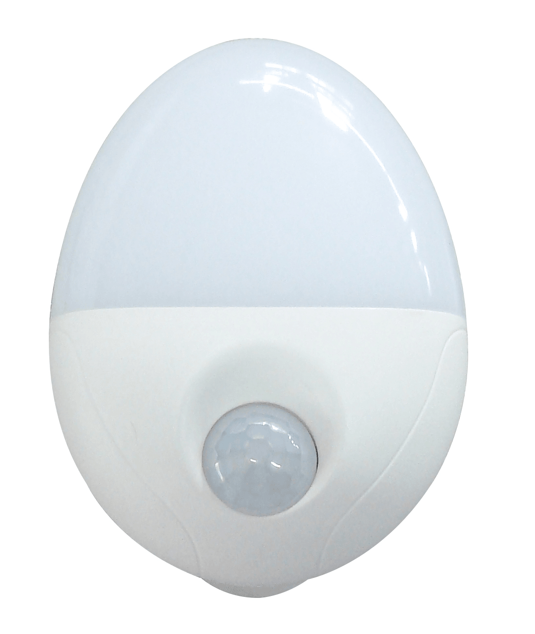 XS-008E EU Plug 2W Infrared Human Body Induction Lamp Plug-In PIR Motion Sensor Night Light MRSLM