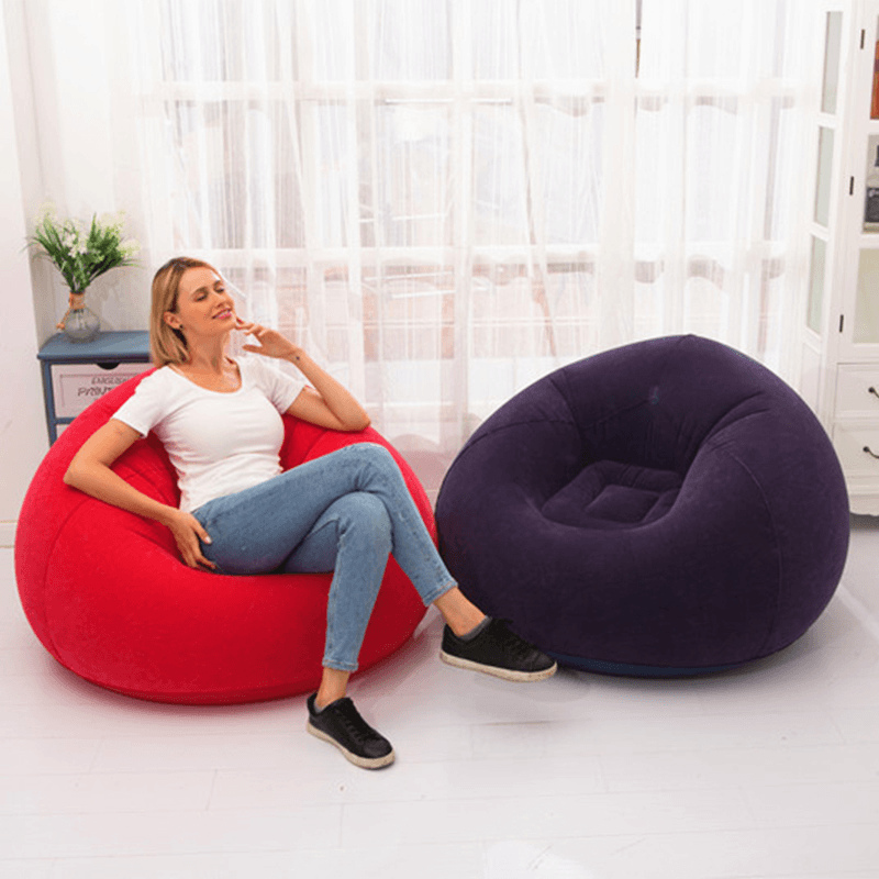 Large Pouf Lazy Sofas Lounger Couch Living Room Furniture Beanbag Tatami MRSLM