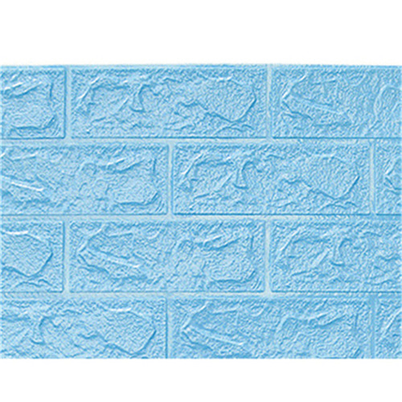 20Pcs/Set 3D Brick Wall Sticker Self-Adhesive Panel Decal Waterproof PE Foam Wallpaper for TV Walls Sofa Background Wall Decor MRSLM