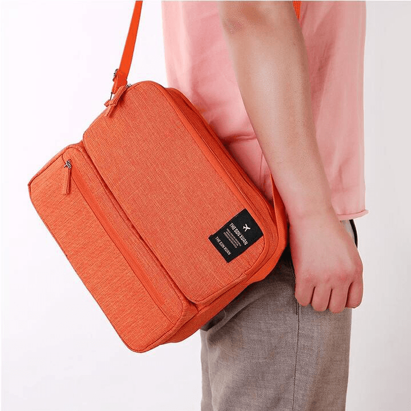 Travel Storage Bag Shoulder Computer Ipad Bag Trolley Case Hanging Bag Out Clothing Luggage Bag Laptop Bag MRSLM