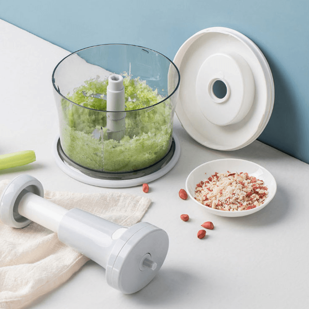 Jordan&Judy Mutlifunction Manual Meat Grinder Kitchen Hand-Power Food Chopper Fruit Vegetable Nuts Herbs Garlic Cutter From MRSLM