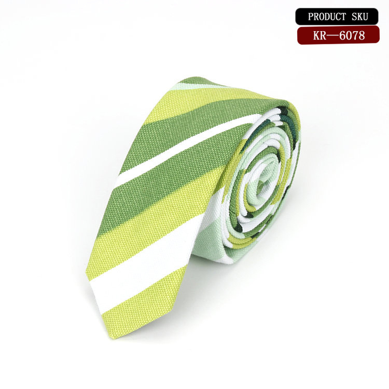 Korean Version Cotton and Linen Pattern Groom'S Wedding Tie dylinoshop