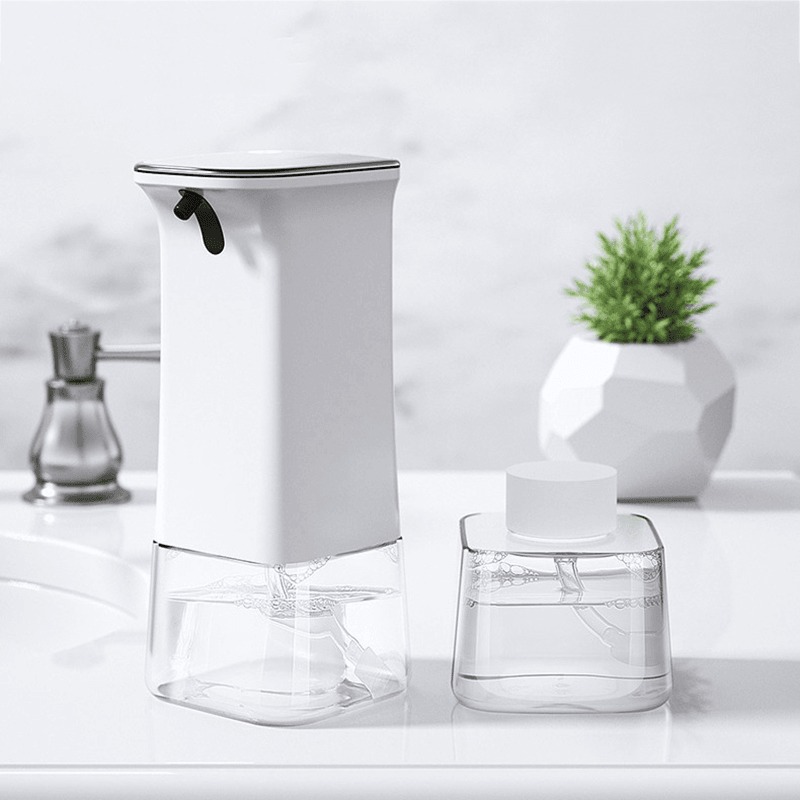 280ML Auto IR Inductive Touchless Foaming Liquid Soap Dispenser IPX4 Waterproof 0.25S Quick Sensing Hand Sanitizer Bubble Washer MRSLM