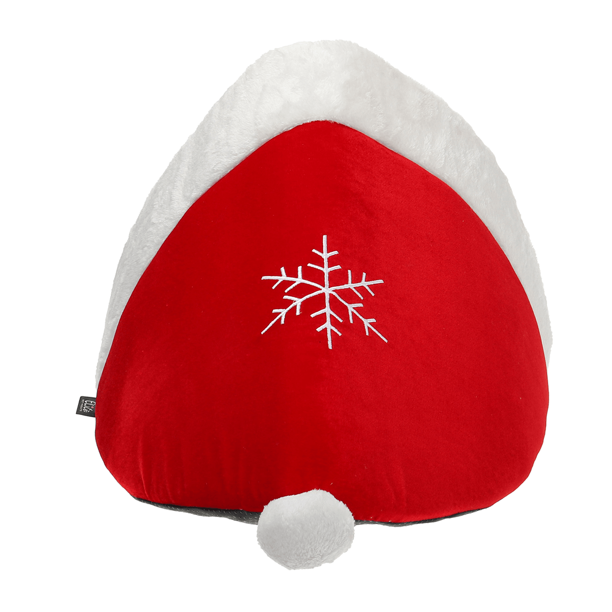 Christmas Hat Pet Nest Bed Soft Warm Cave House Sleeping Bag for Pet Cat Dog MRSLM