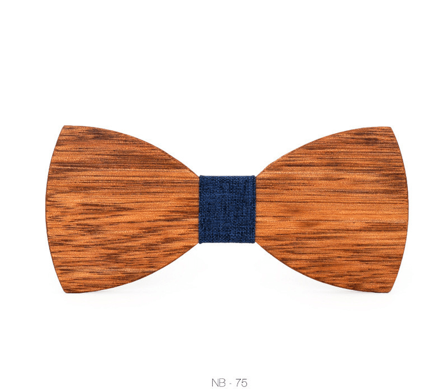 Bow Tie Wood Bow Tie Men'S Wood Bow Tie dylinoshop