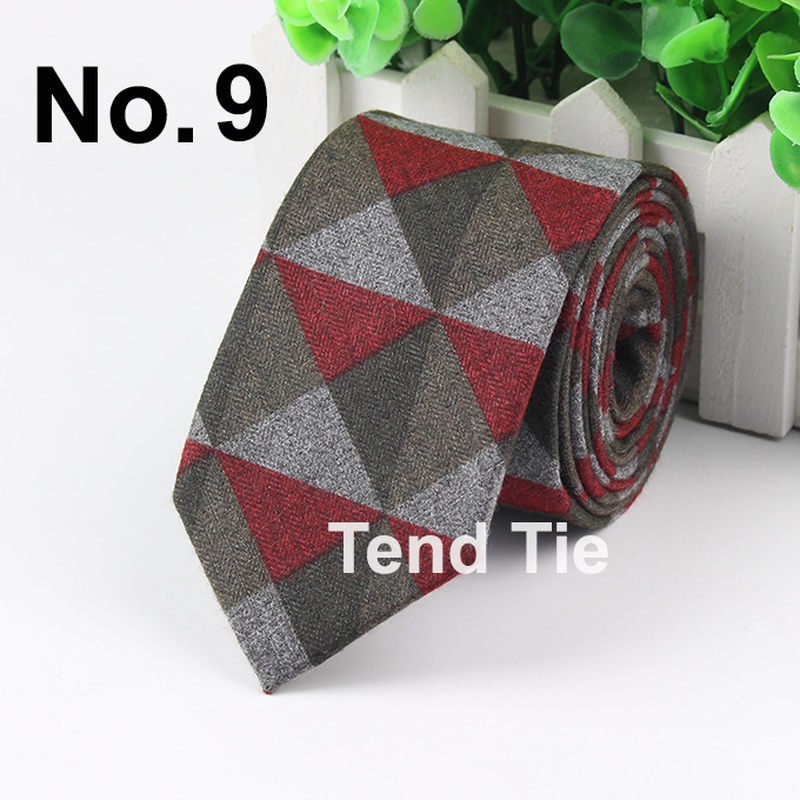 Men'S Tie New Ultra-Narrow Wool Elegant Atmosphere dylinoshop