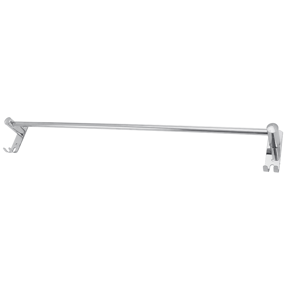 80Cm Stainless Steel Single Double Shelf Wall Mounted Bath Towel Rail Rack for Bathroom Storage Shelf Towel Racks MRSLM