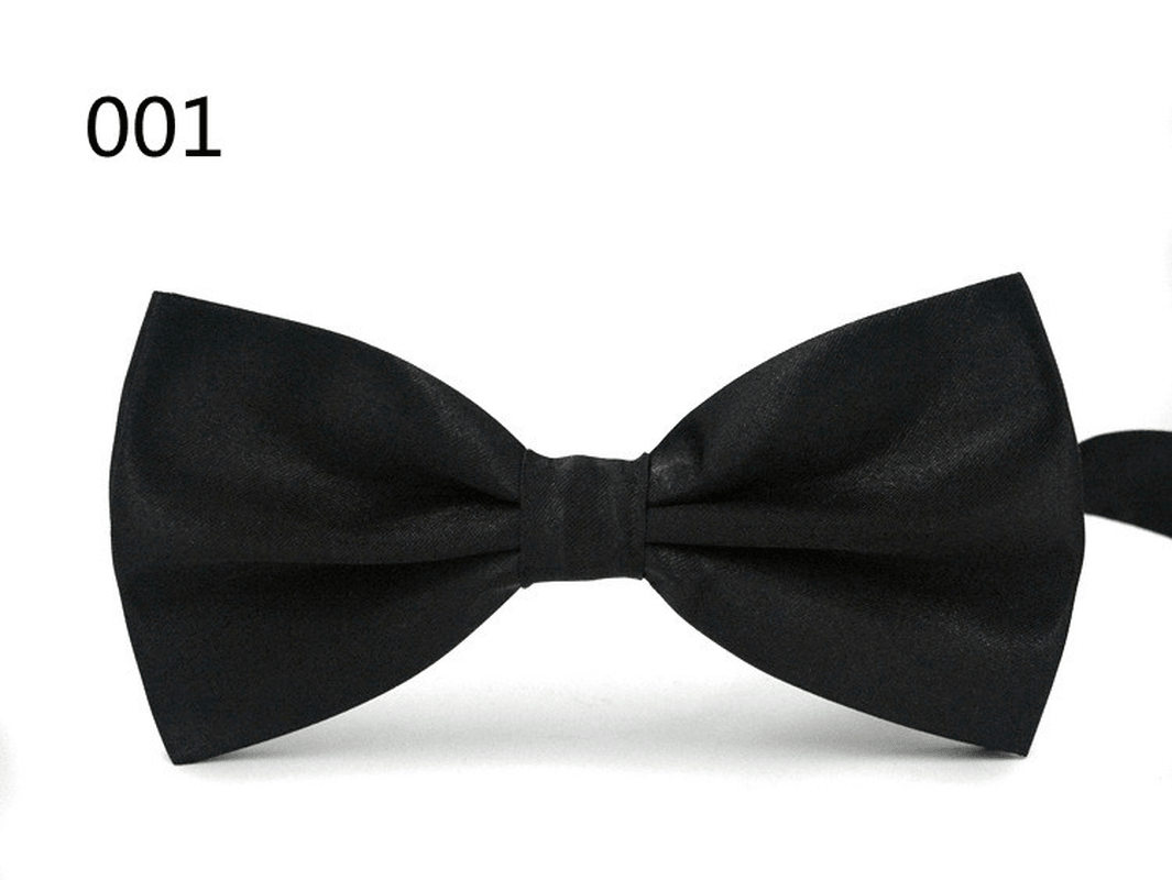 Bright Casual Men'S Solid Color Bow Tie dylinoshop