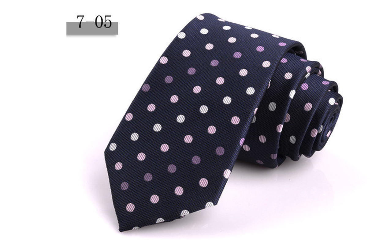 New Men'S 7Cm Striped Business Formal Tie dylinoshop