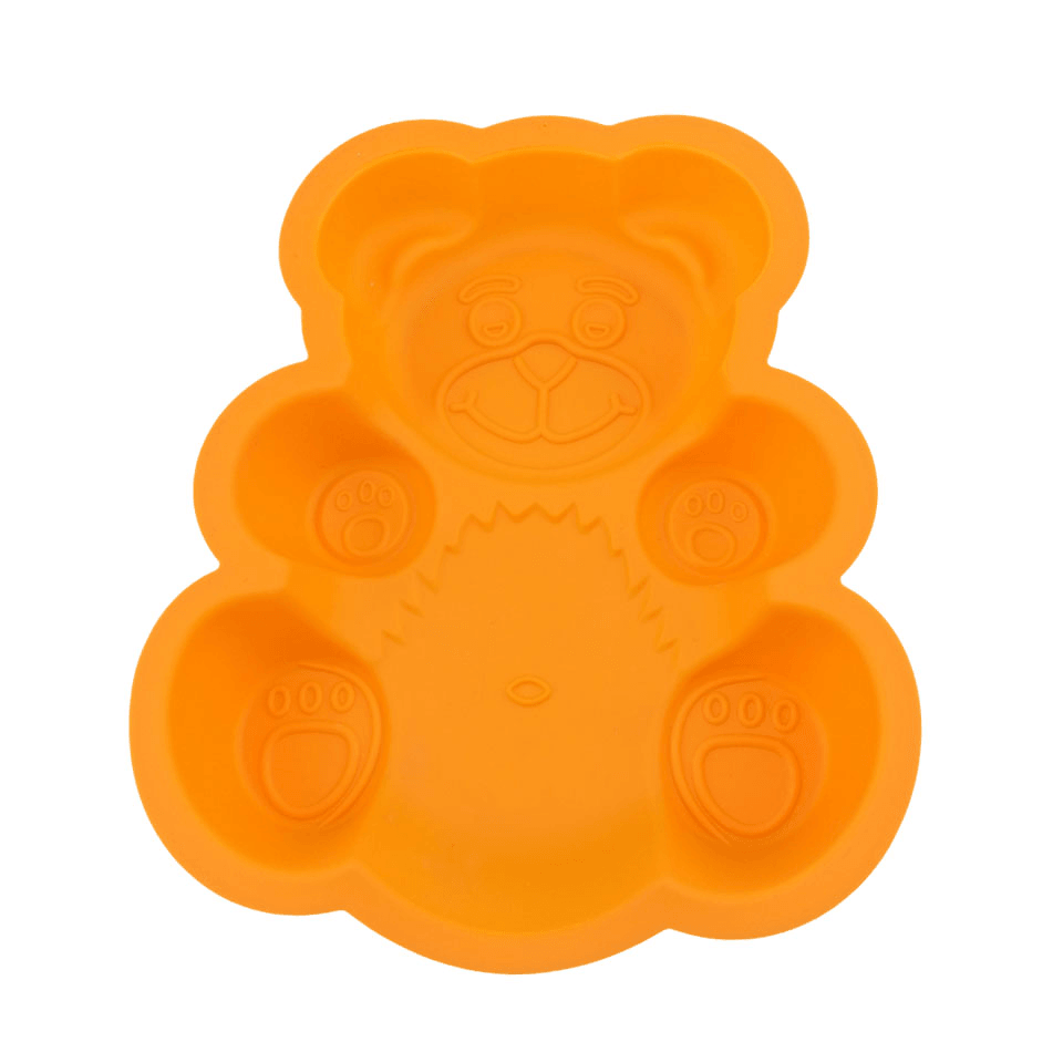 Honana Dly Cartoon Bear Shape 3D Silicone Cake Mold Baking Tools Bakeware Maker Mold Tray Baking MRSLM