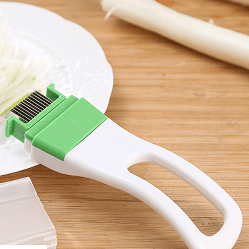 Creative Kitchen Chopping Tools Gadget Handle Size Onion Shredder Onion Flower Onion Shredded Onion Cutter MRSLM