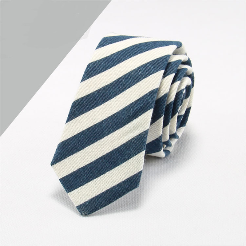 Cotton and Linen Tie Men'S Formal Business Tie dylinoshop