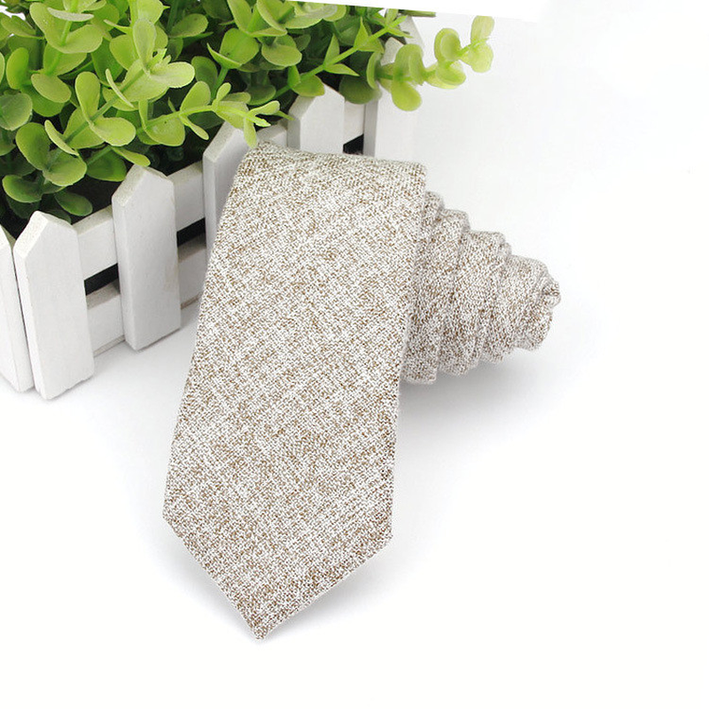 Men'S Neckties Wholesale Super Narrow Spot Imitation Wool 6Cm dylinoshop