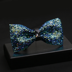 Fashionable Men'S Shiny Diamond Bow Tie dylinoshop