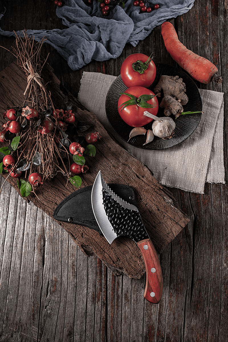 MCD73 Stainless Steel Kitchen Knife Bone Chopping Cleaver Knife Chopper Outdoor Multi-Function Cleaver Bone Chopping Knife MRSLM