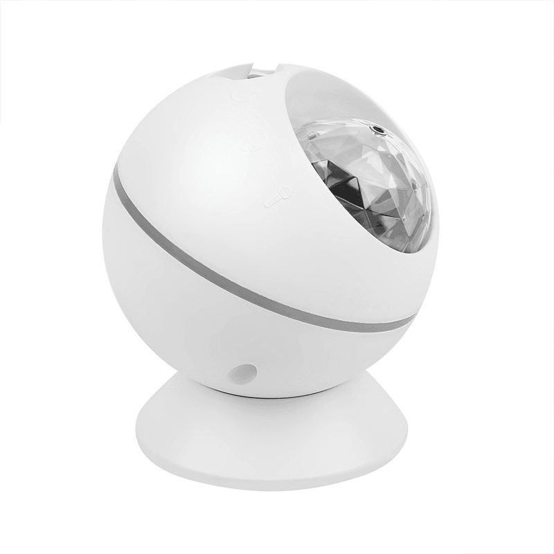 Car/Home Dual-Use Spherical Starry Sky Projector RGB Lamp Car Atmosphere Light Voice Control Night Light MRSLM