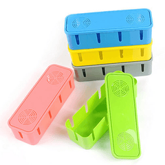 Honana HN-B60 Colorful Cable Storage Box Large Household Wire Organizer Power Strip Cover MRSLM