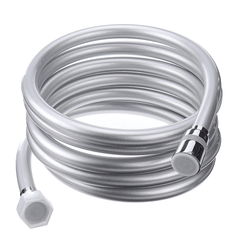 1.5/2/3M 1/2'' PVC Smooth High Pressure Water Shower Hose 360 Degree Swivel Long Hose for Bath Handheld Shower Head dylinoshop